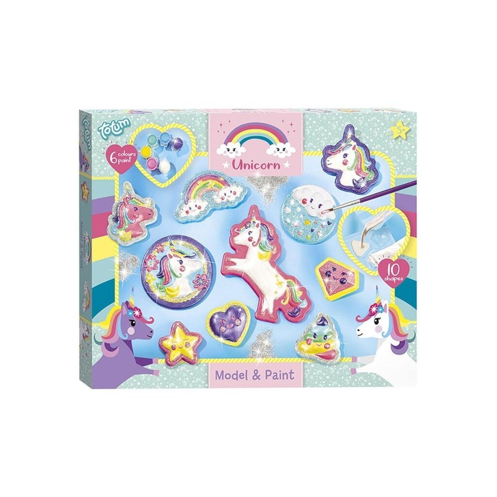 Totum Unicorn - Plaster Casting and Painting