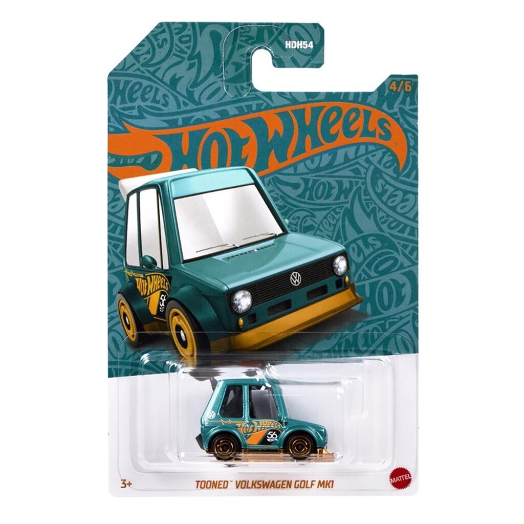 Hot Wheels Tooned Volkswagen Golf MK1