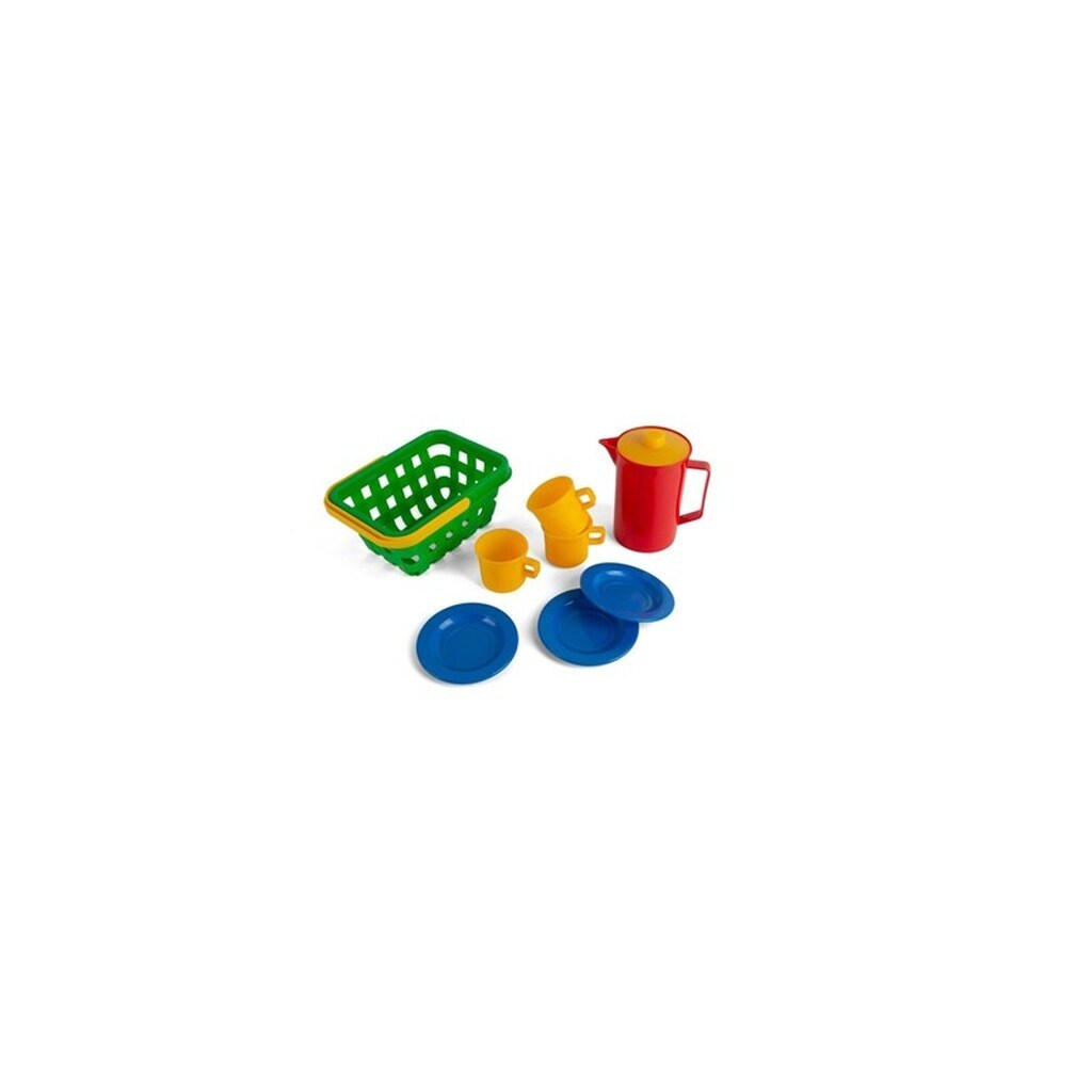 Dantoy Classic - Coffee and Picnic Set - 9 Pieces