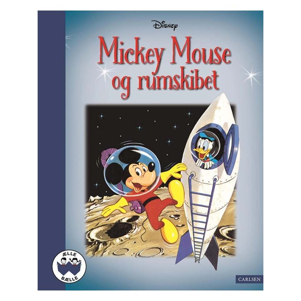 Mickey Mouse og rumskibet - Børnebog - Hardcover