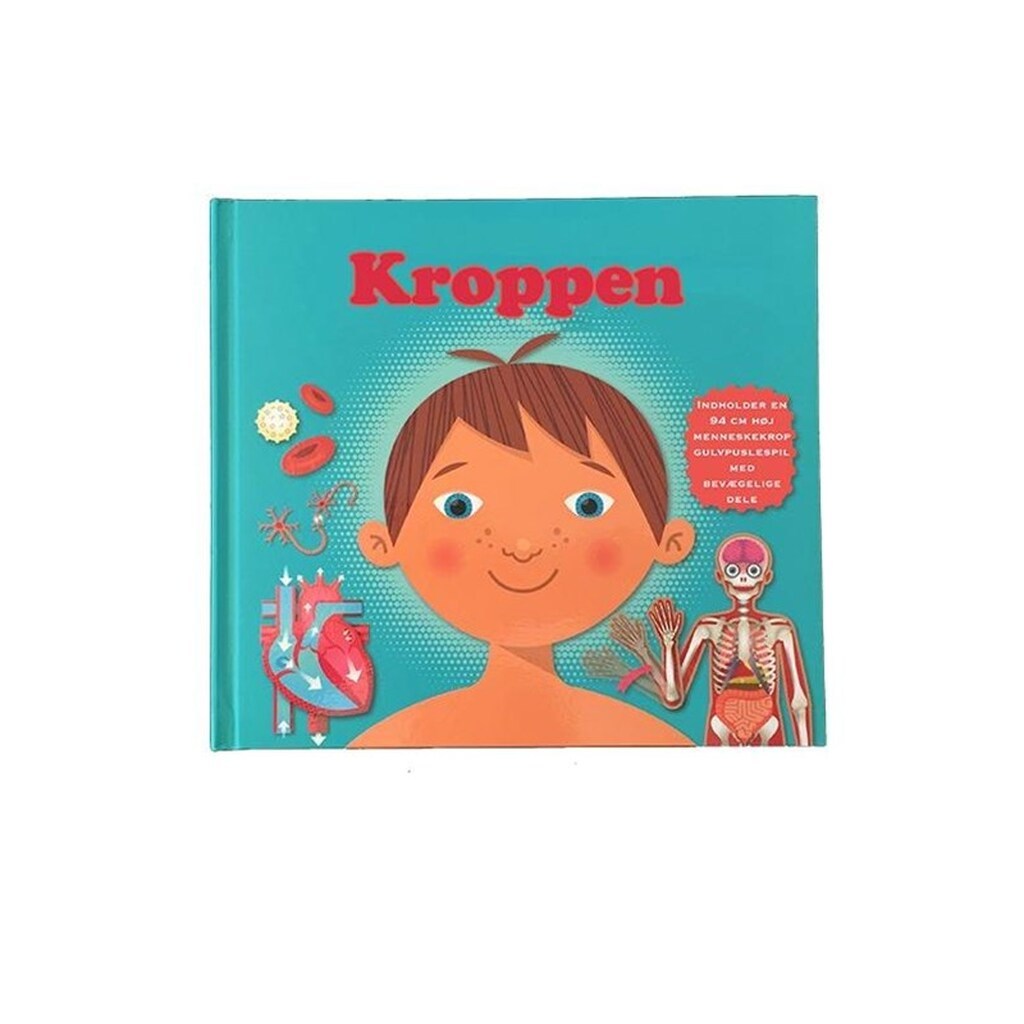 Din krop læs leg lær - Børnebog - hardcover