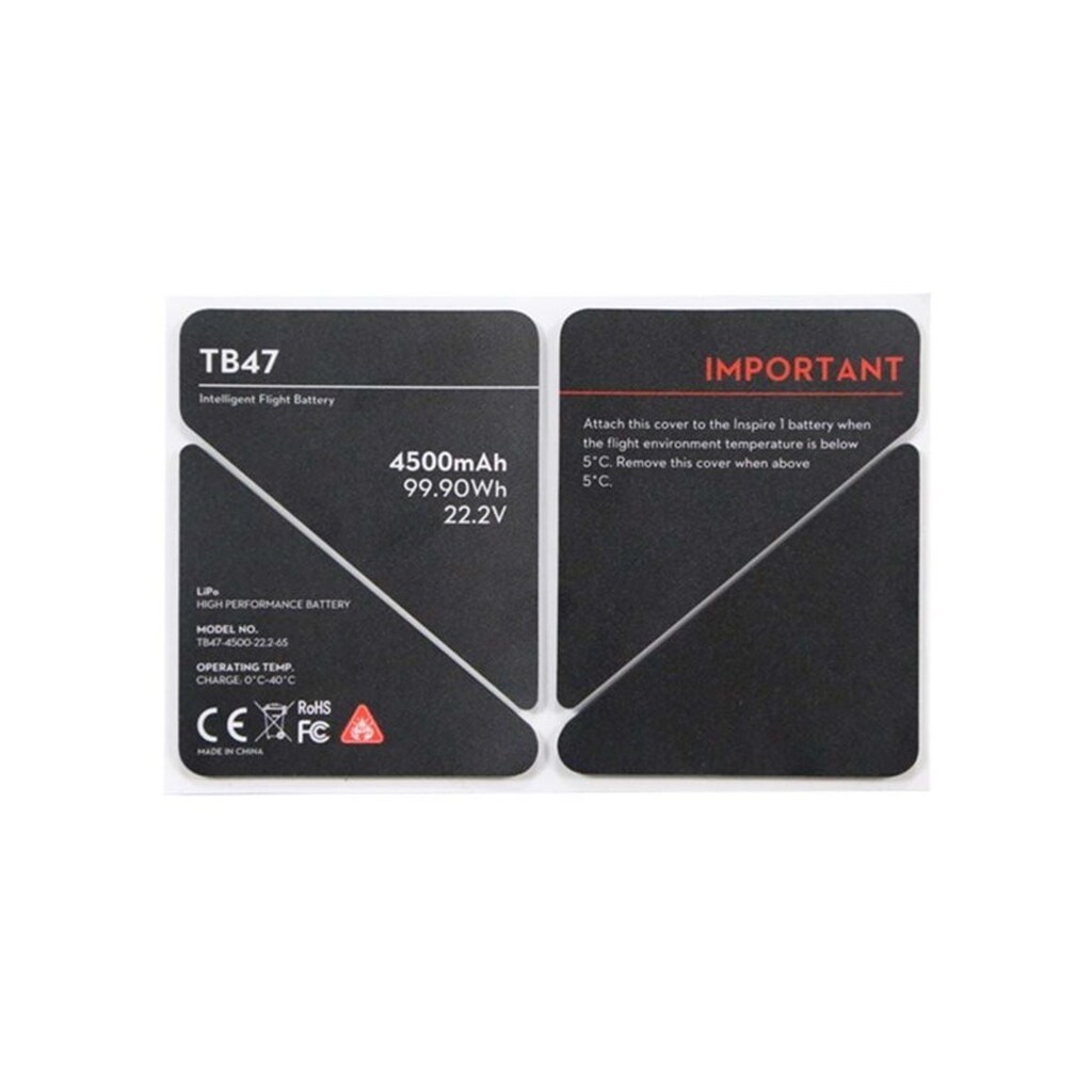 DJI - Inspire TB47 Insulation sticker