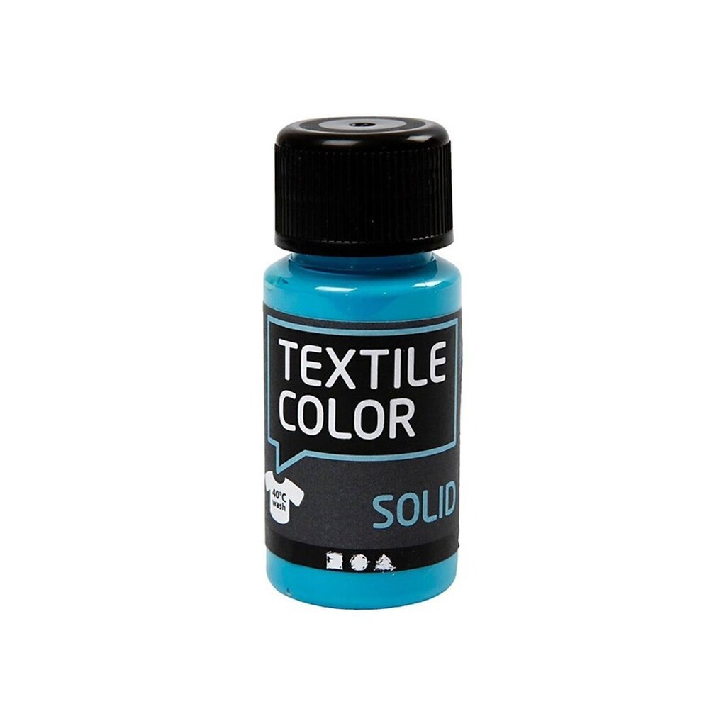 Creativ Company Textile Color Opaque Textile Paint - Turquoise Blue 50ml