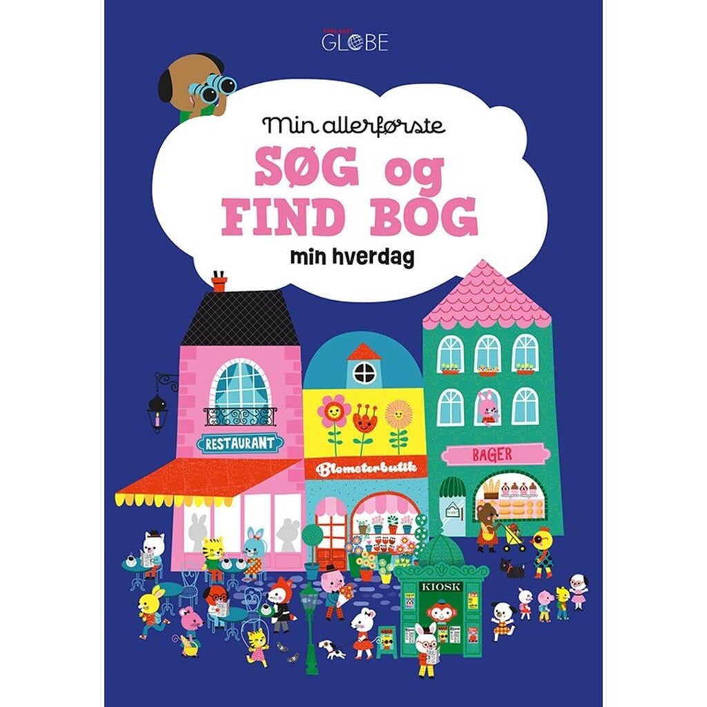 Min allerførste søg og find bog - Min hverdag - Børnebog - Papbog