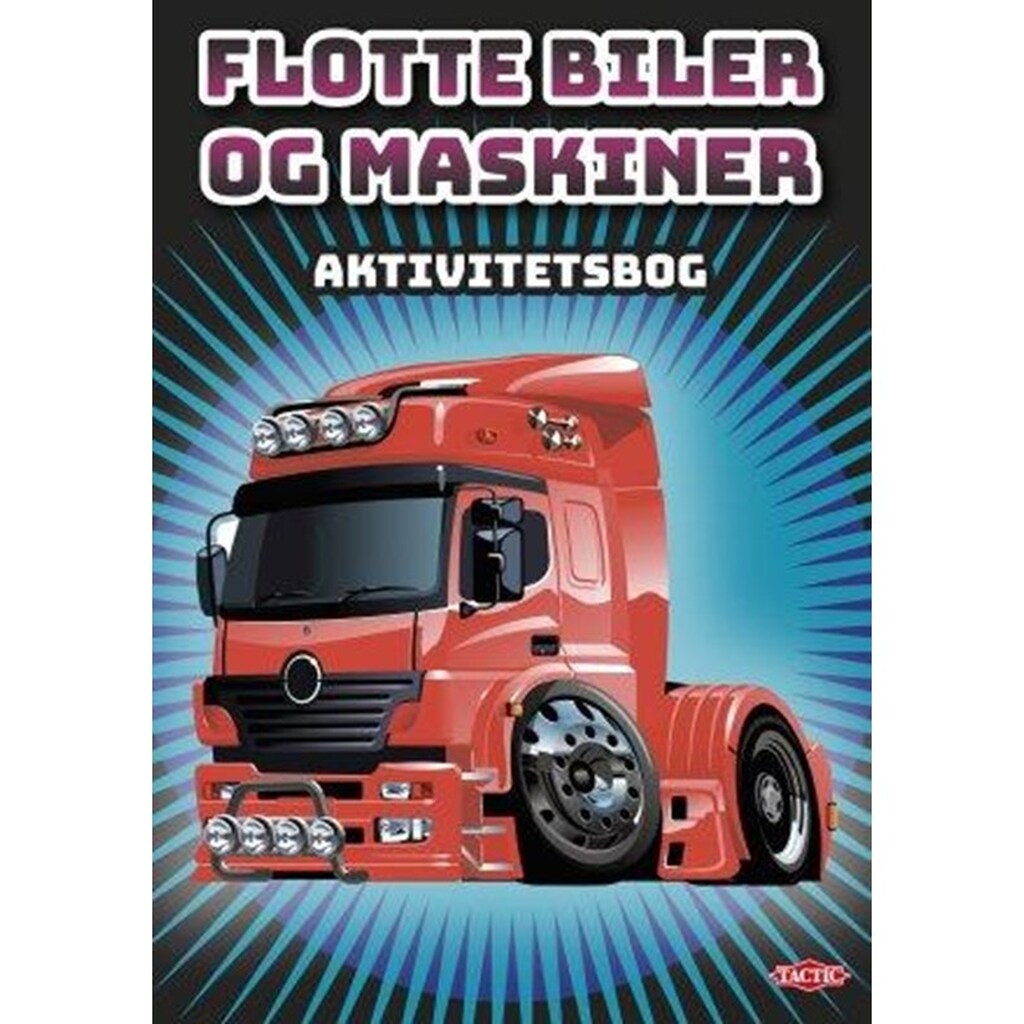 Flotte biler og maskiner (DK) - Børnebog