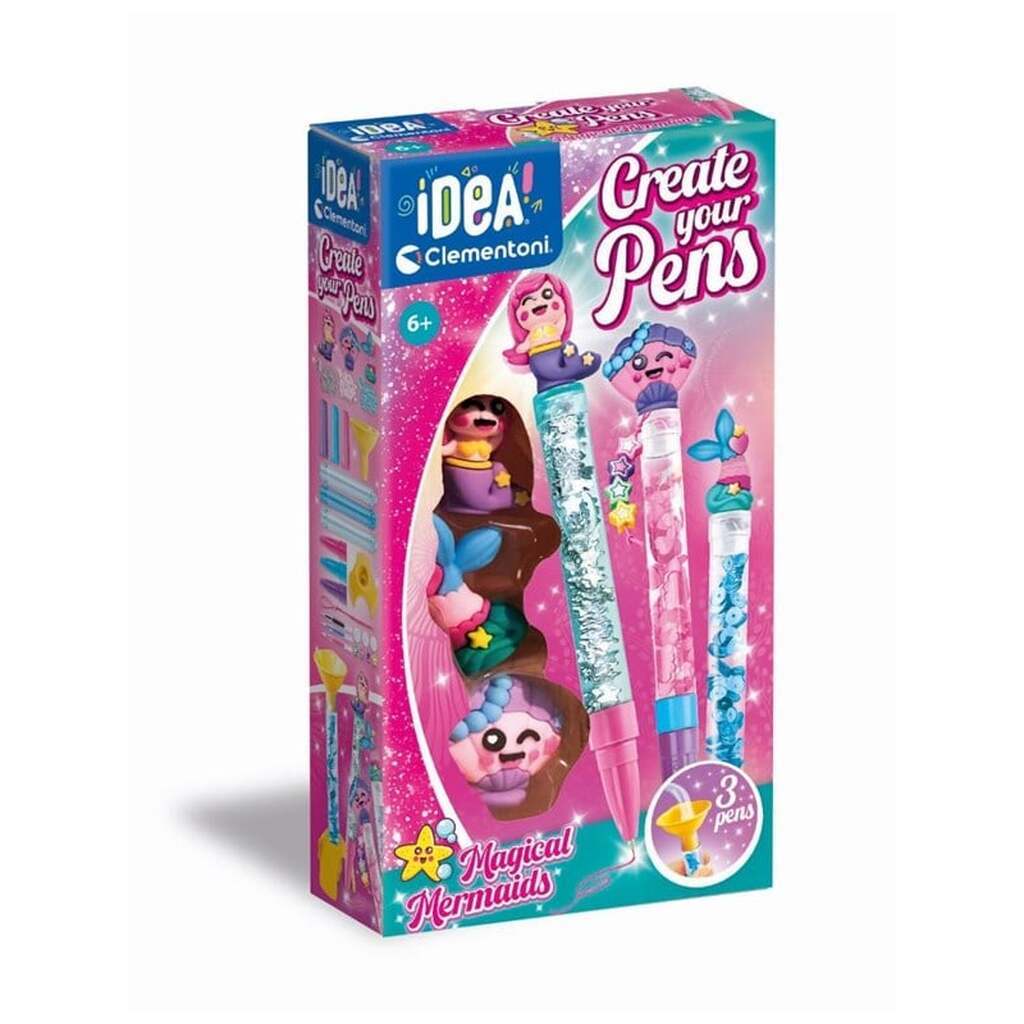 Clementoni Idea Make your own Pens - Magical Mermaids