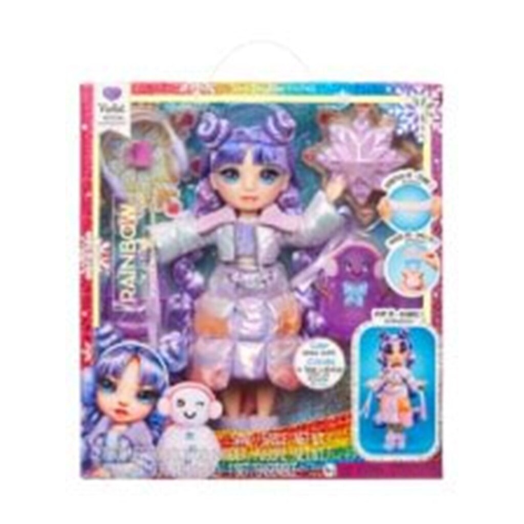 Rainbow High Winter Wonderland Doll- Purple