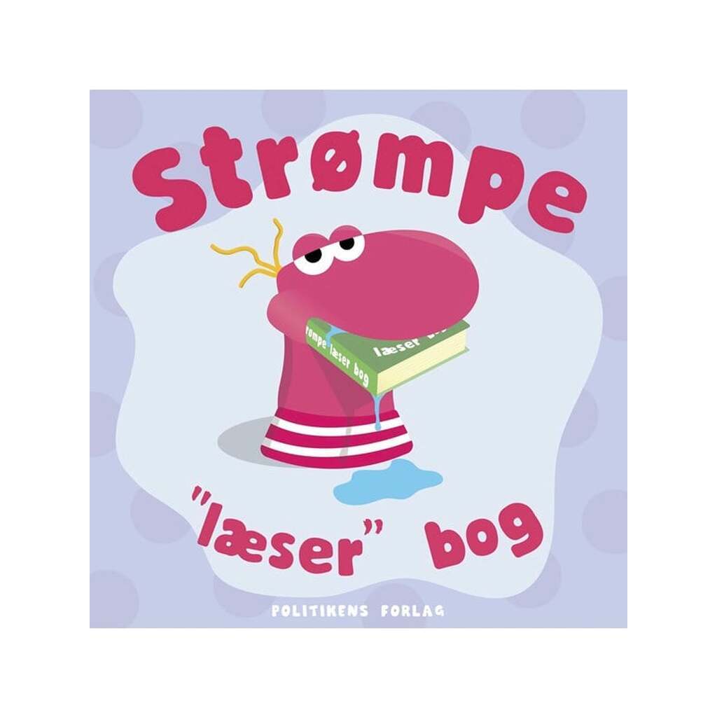 Strømpe læser bog - Børnebog - Hardback