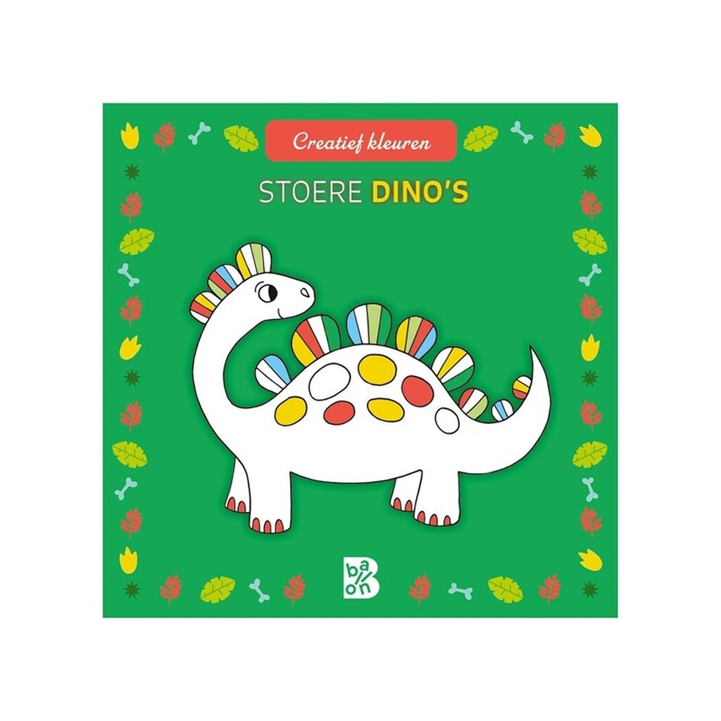 Standaard Uitgeverij Creative colors - Tough dinosaurs
