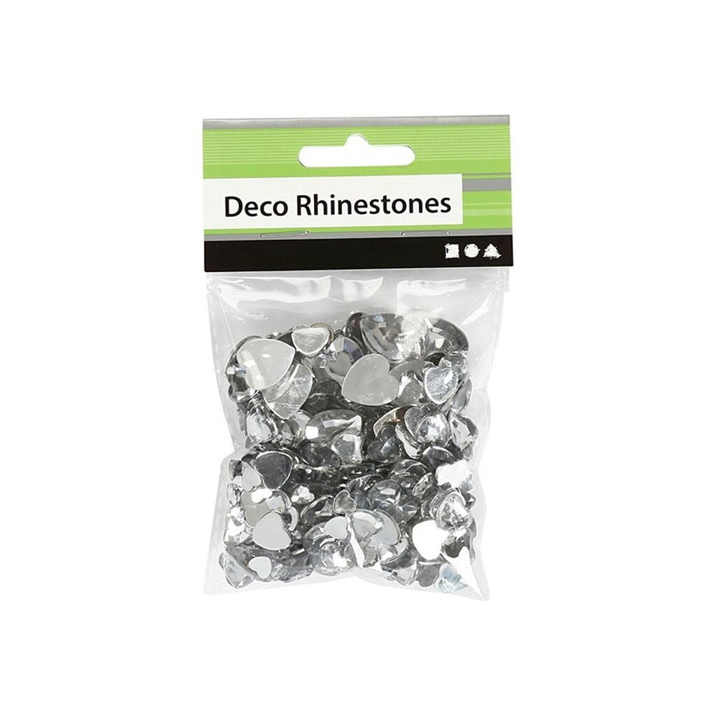 Creativ Company Rhinestones Silver Various 252 pcs.