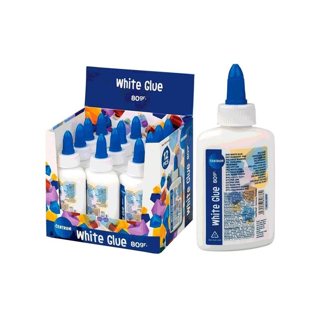 CENTRUM Lim - hvid PVA lim til papir m.m. 80G