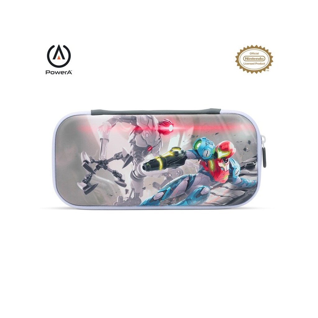 PowerA Slim Case til Nintendo Switch - OLED Model, Nintendo Switch or Nintendo Switch Lite - Metroid Dread - Taske - Nintendo Switch