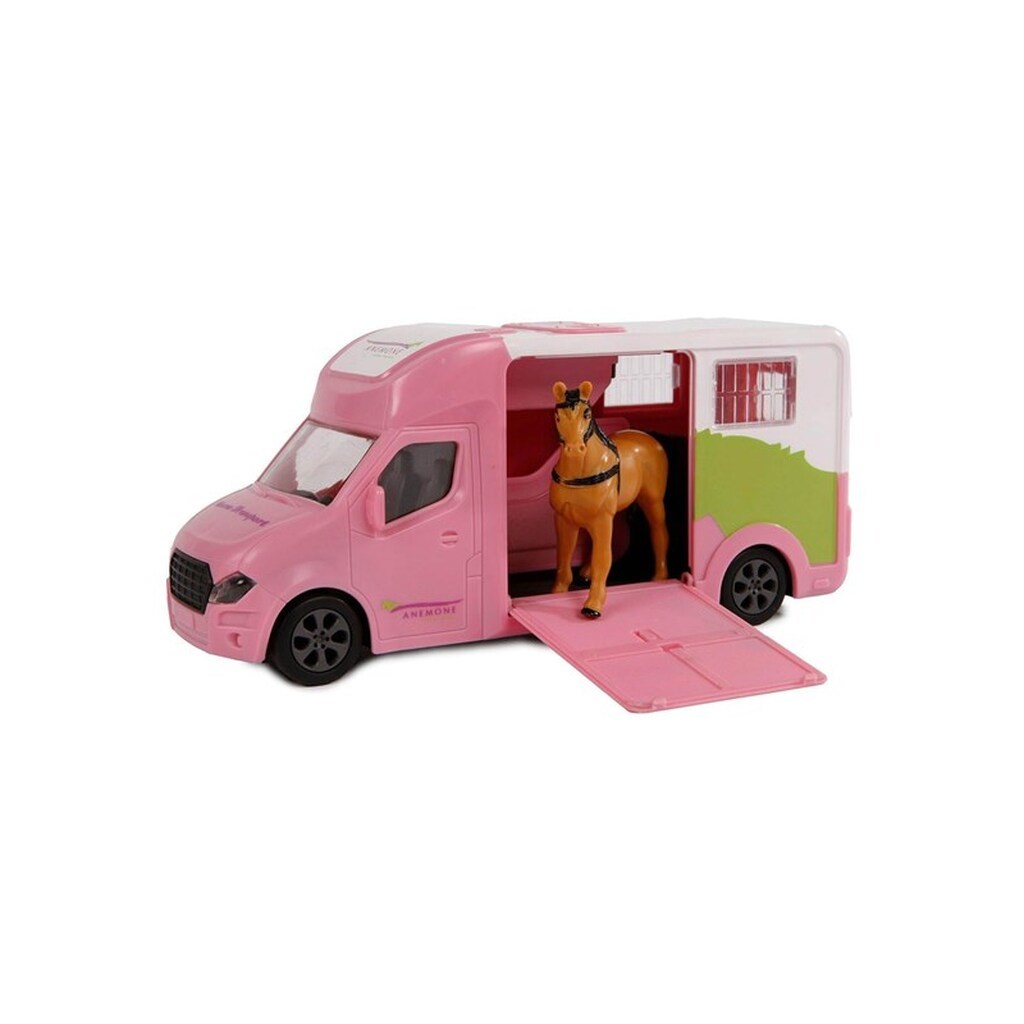 Kids Globe Die-cast Horse Truck Light and Sound 1:32