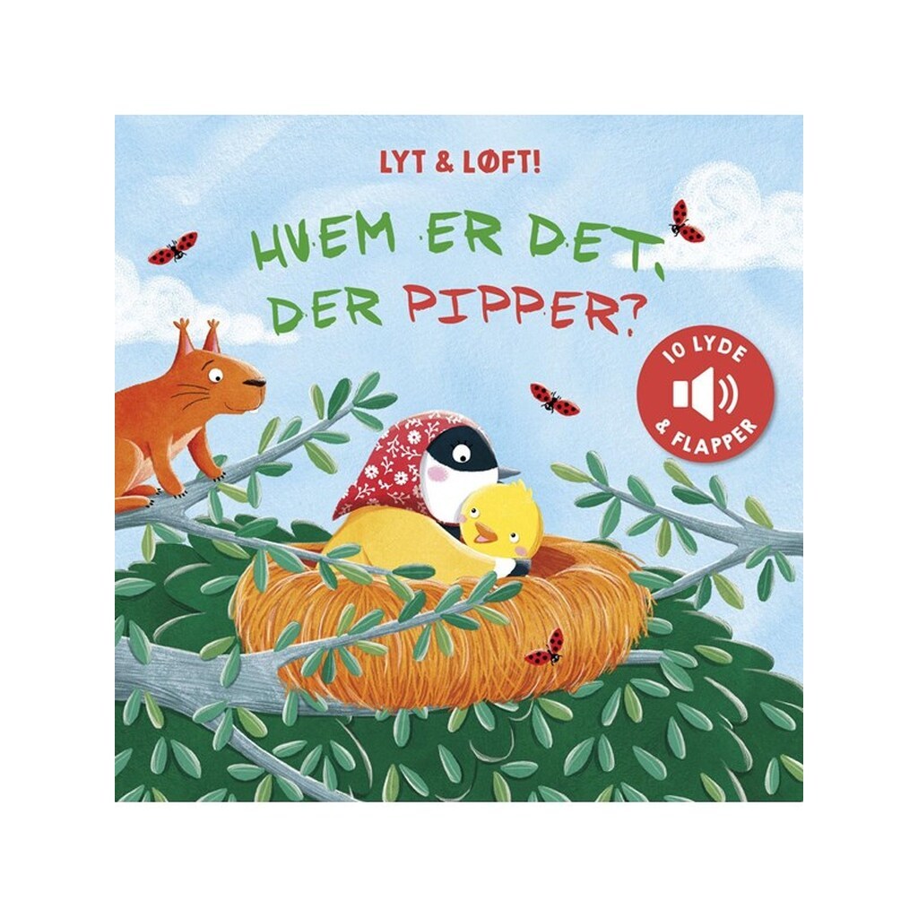 Hvem er det der pipper? - Børnebog - Board books