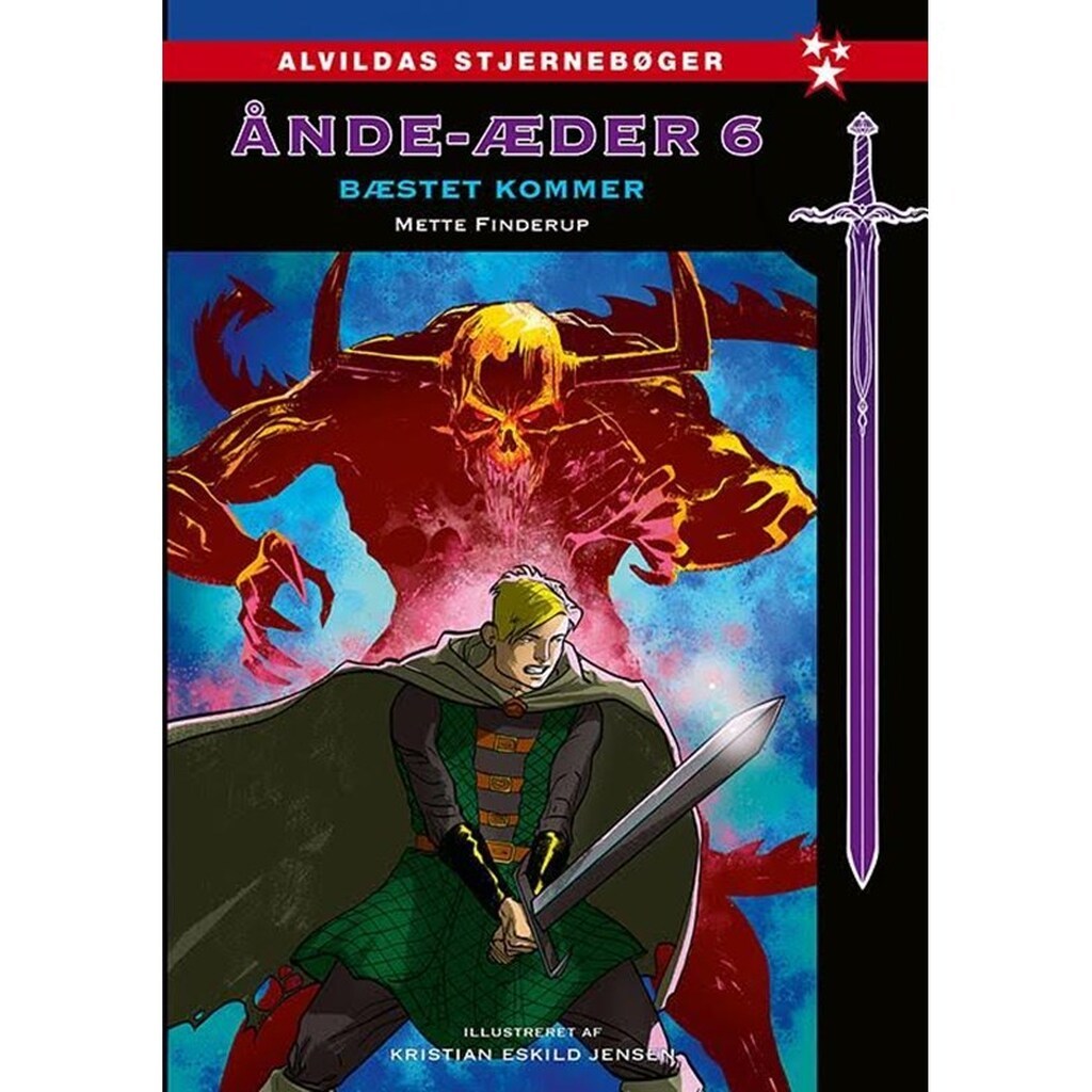 Ånde-æder 6: Bæstet kommer - Børnebog - Hardcover