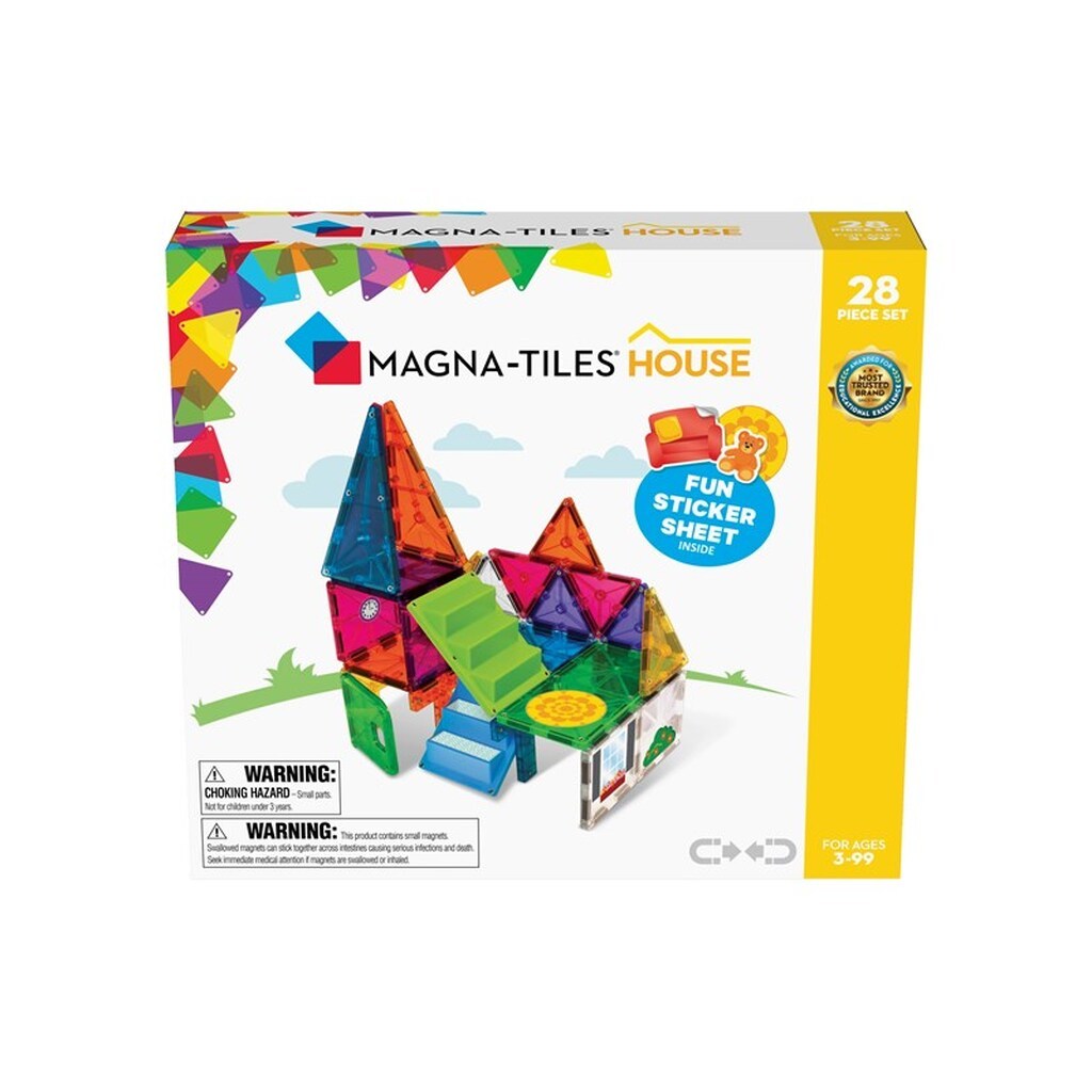 Magna-Tiles Hus 28 stk