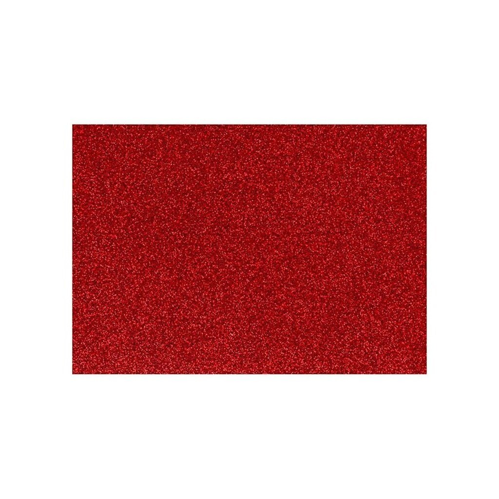 Creativ Company Iron-on Foil Glitter Red A5