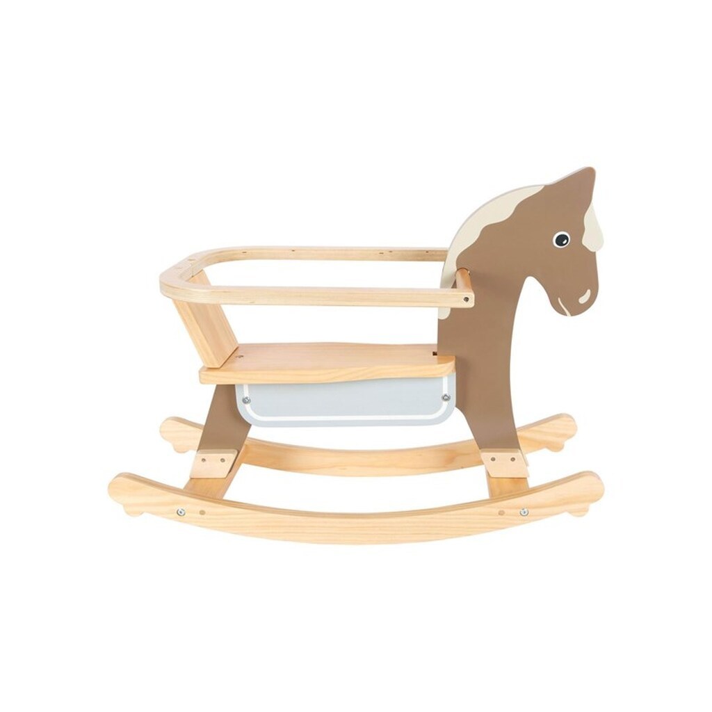 Small Foot - Rocking Horse with Seat Brown