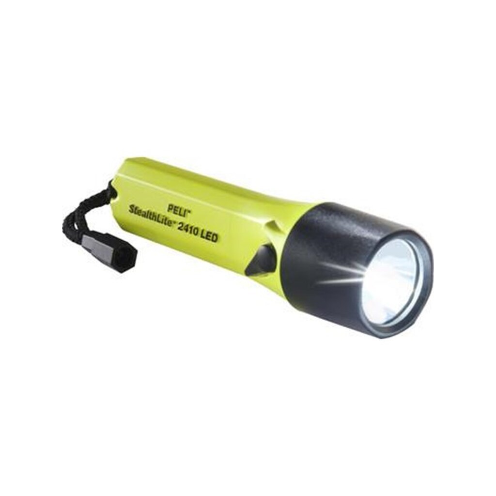 Wareco Lygte peli 2410 stealthlite led atex zone 0, gul