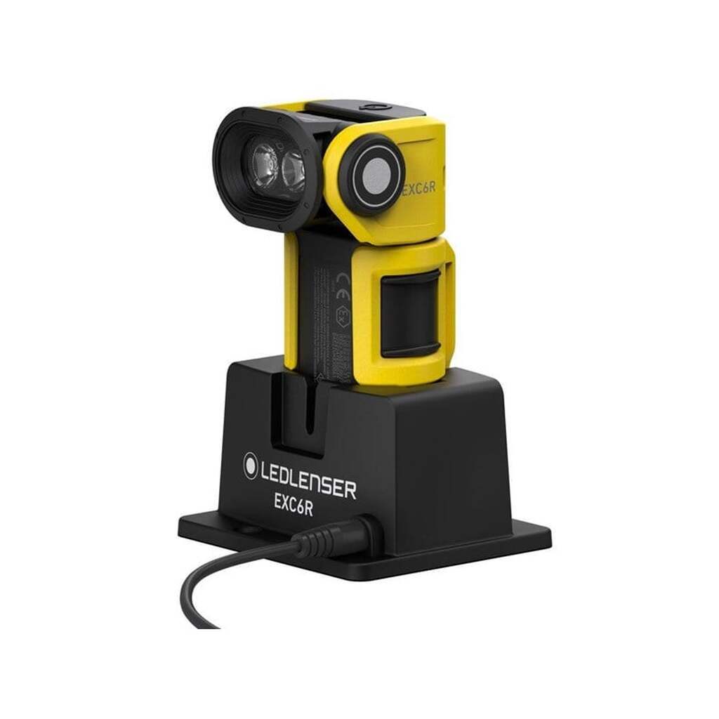 Ledlenser EXC6R Lommelygte med ladestation