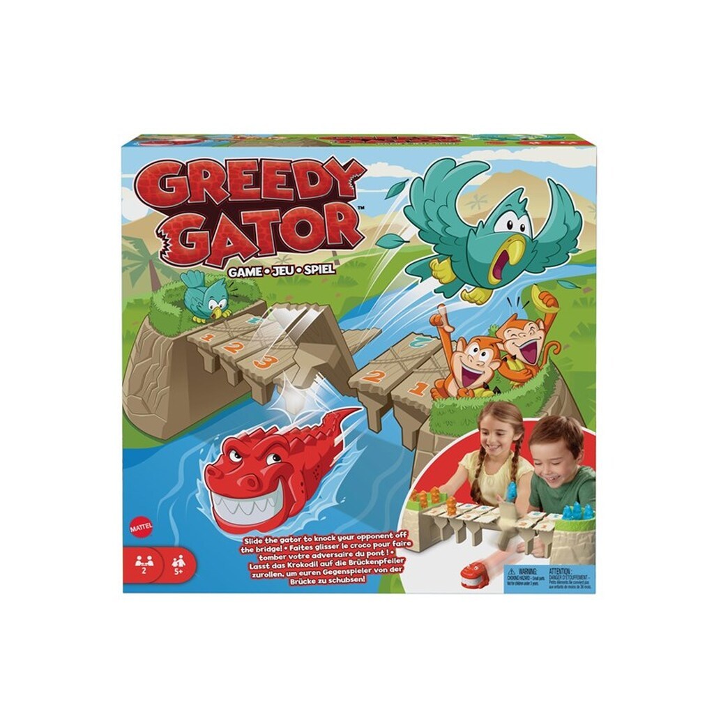Mattel Games Greedy Gator Game