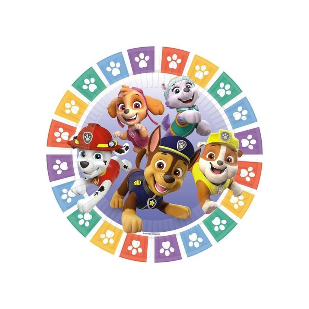 Haza Witbaard - PAW Patrol Plates 8pcs.