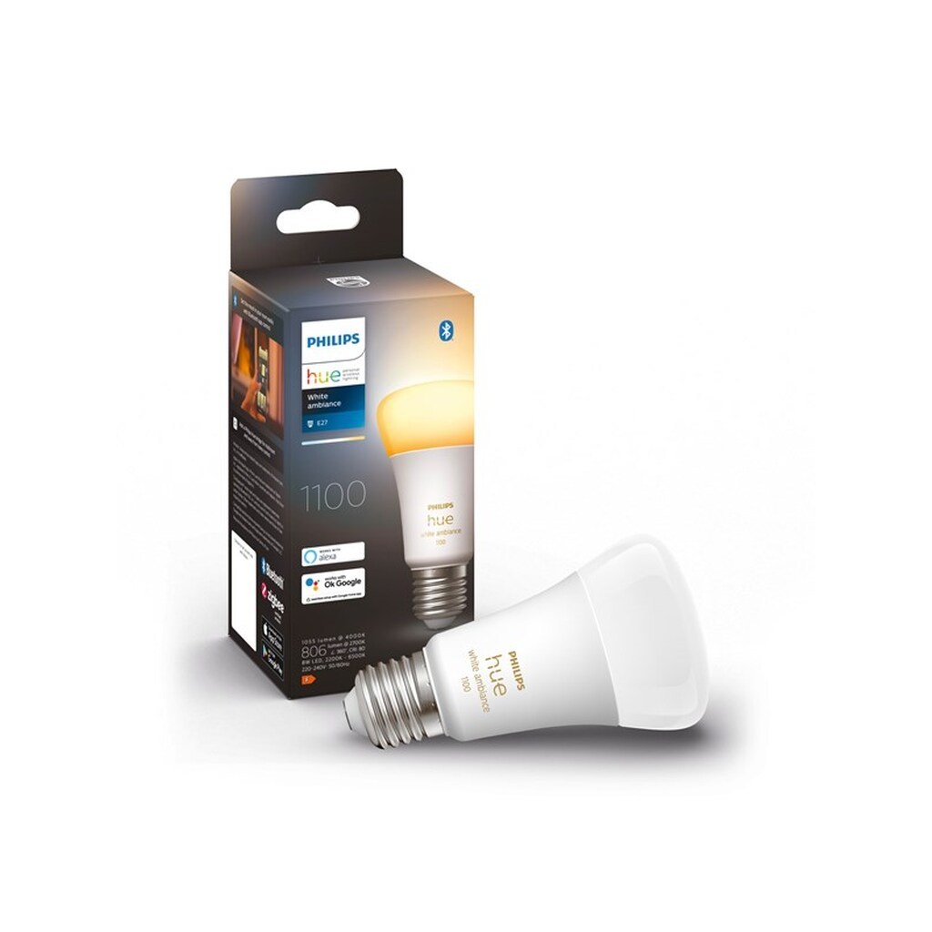 Philips Hue White Ambiance A60 E27 1100 Lumen - 1-Pak