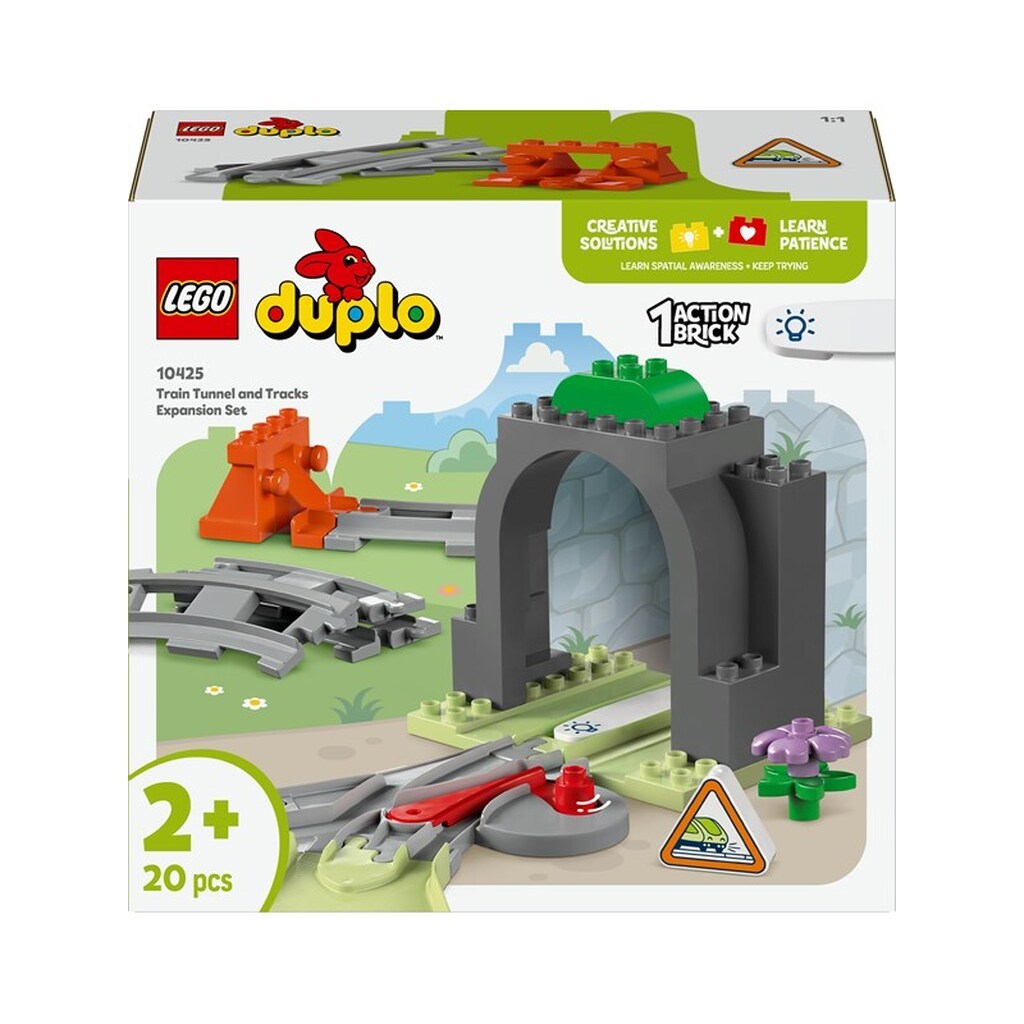 LEGO DUPLO 10425 Togtunnel og spor - udvidelsessæt