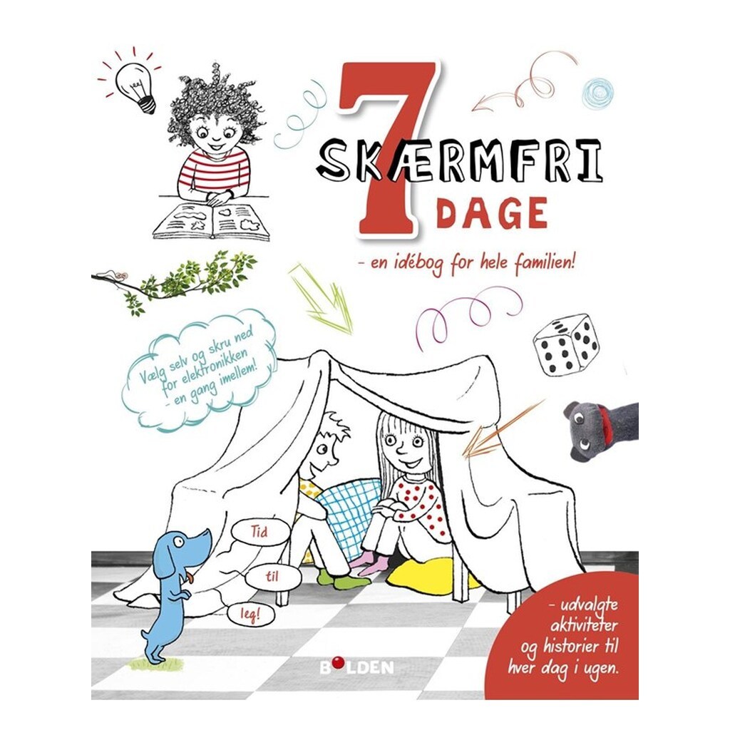 7 skærmfri dage - Børnebog - Hæfte