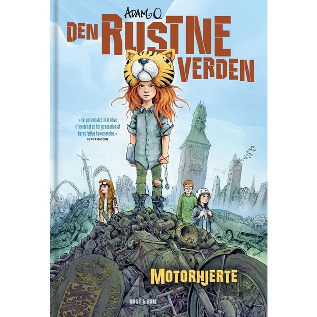 Den Rustne Verden - Motorhjerte - Børnebog - Hardcover