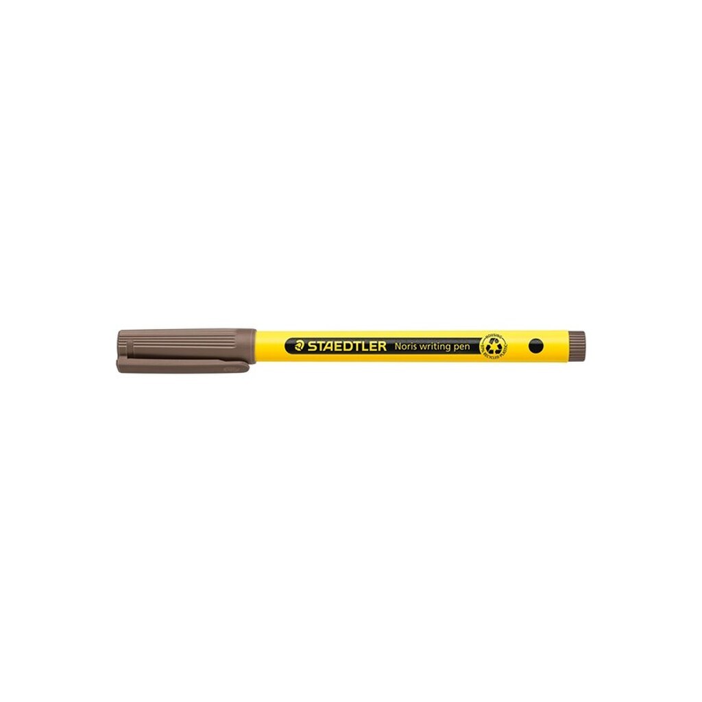 Staedtler FINELINER NORIS BRUN, ÆSKE 10 STK