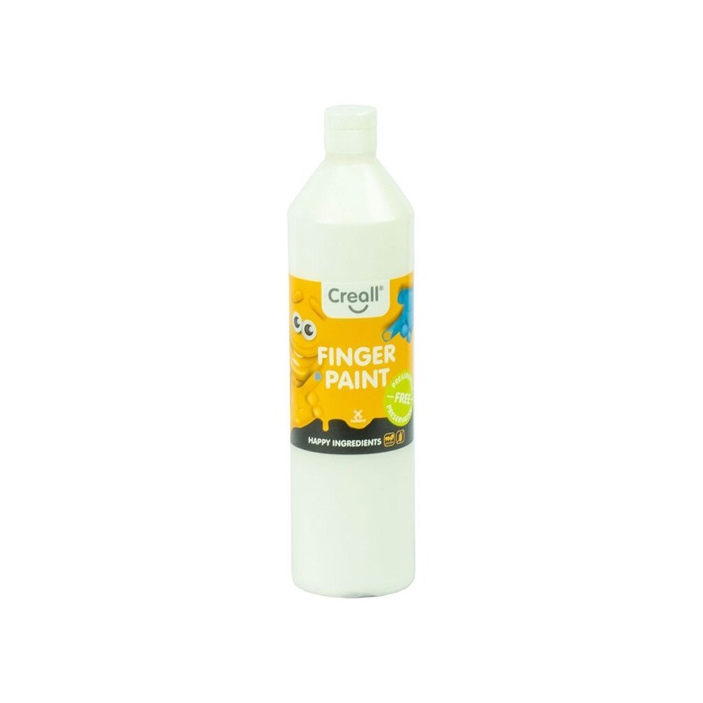 Creall Finger Paint Preservative Free White 750ml
