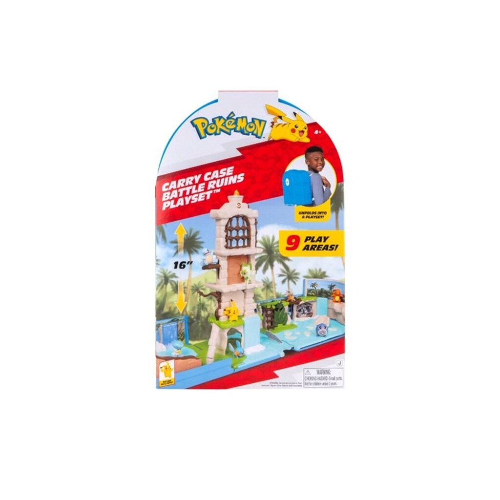 Pokemon Carry Case Battle Ruins playset