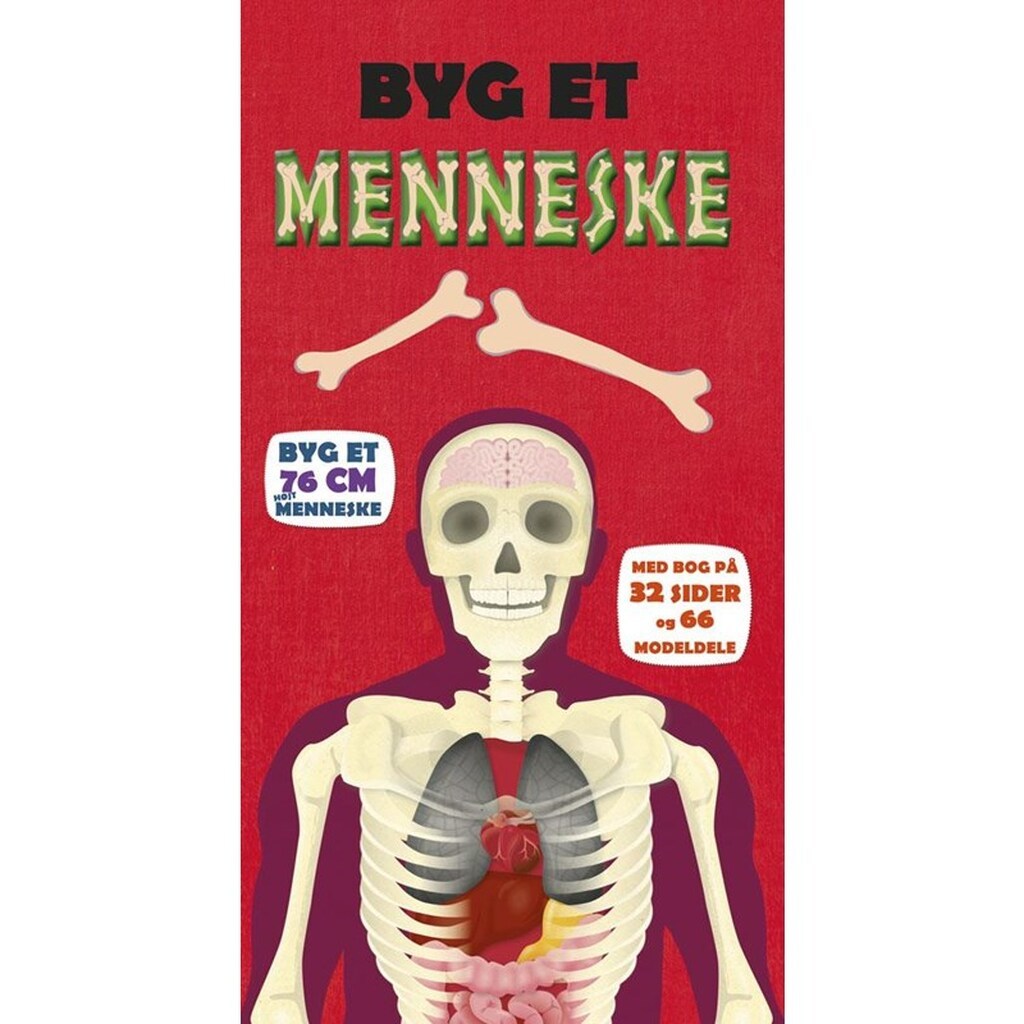 Byg Et Menneske - Børnebog - hardcover