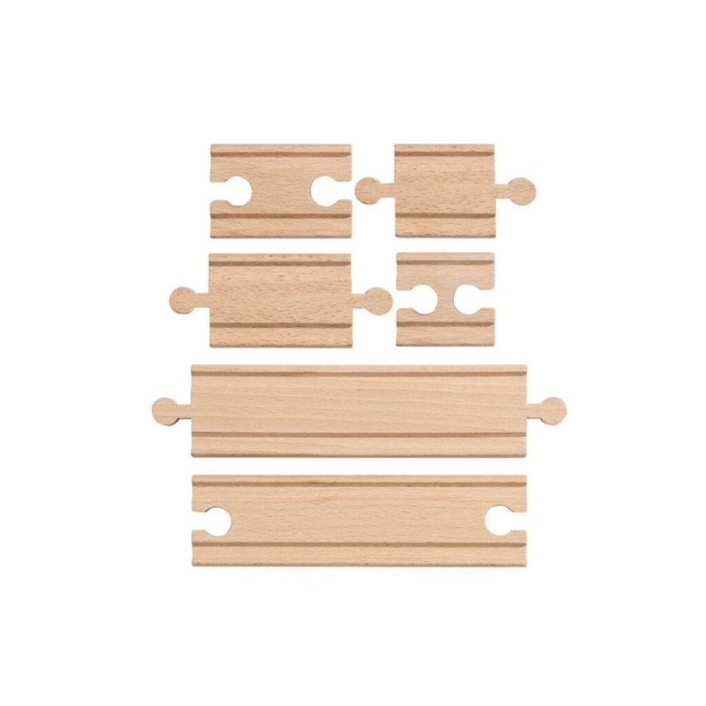 Eichhorn Train Tracks Tracks Expansion Set 6 pcs.