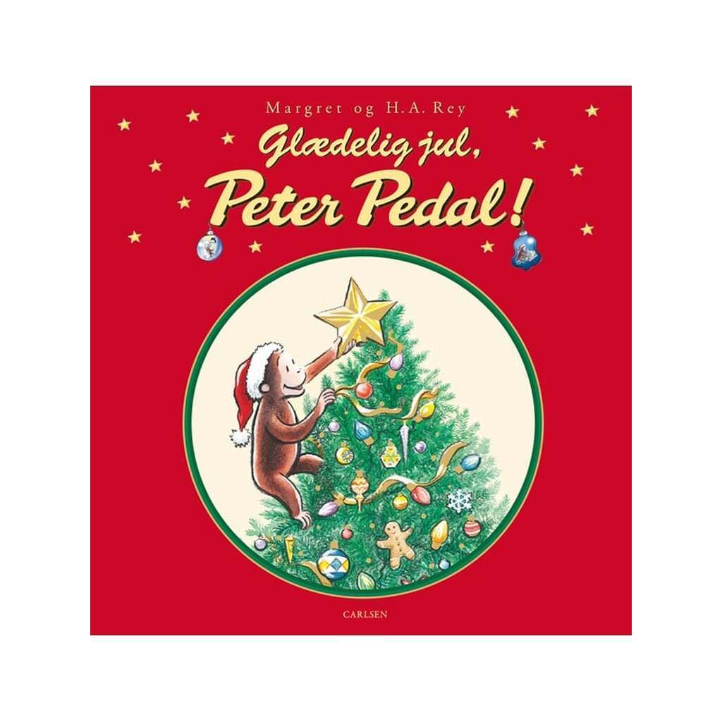 Glædelig jul Peter Pedal - Børnebog - Hardcover