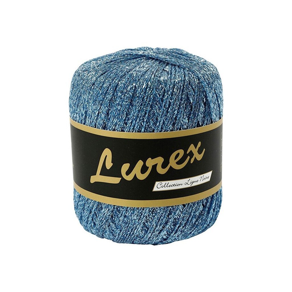 Creativ Company Lurex Glitter Yarn Light Blue 160m