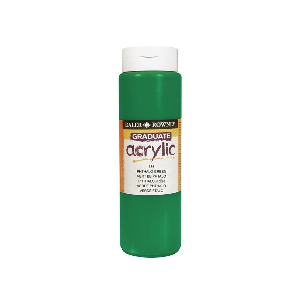 Daler-Rowney Graduate Acrylic 500 ml Phthalo Green