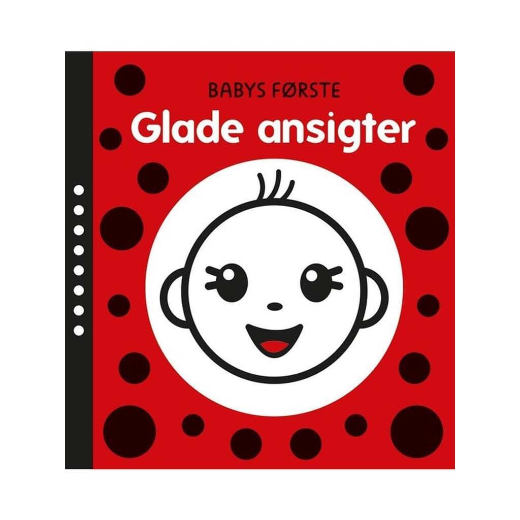Babys første glade ansigter - Børnebog - Papbog