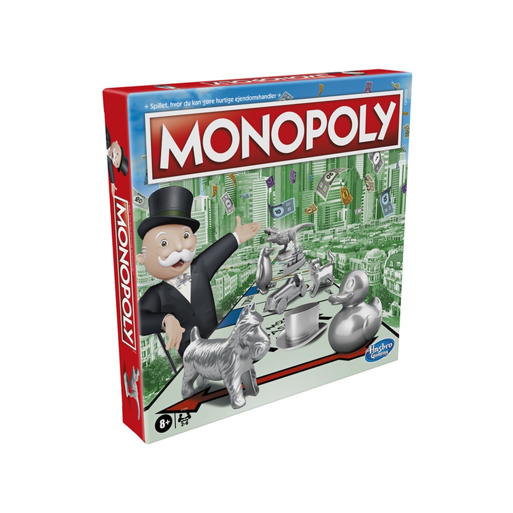 Hasbro Det klassiske Monopoly-spil (Dansk)