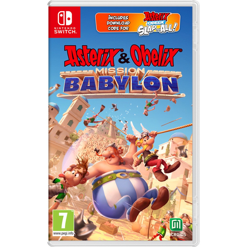 Asterix &amp; Obelix: Mission Babylon (Day One Edition) - Nintendo Switch - Platformer