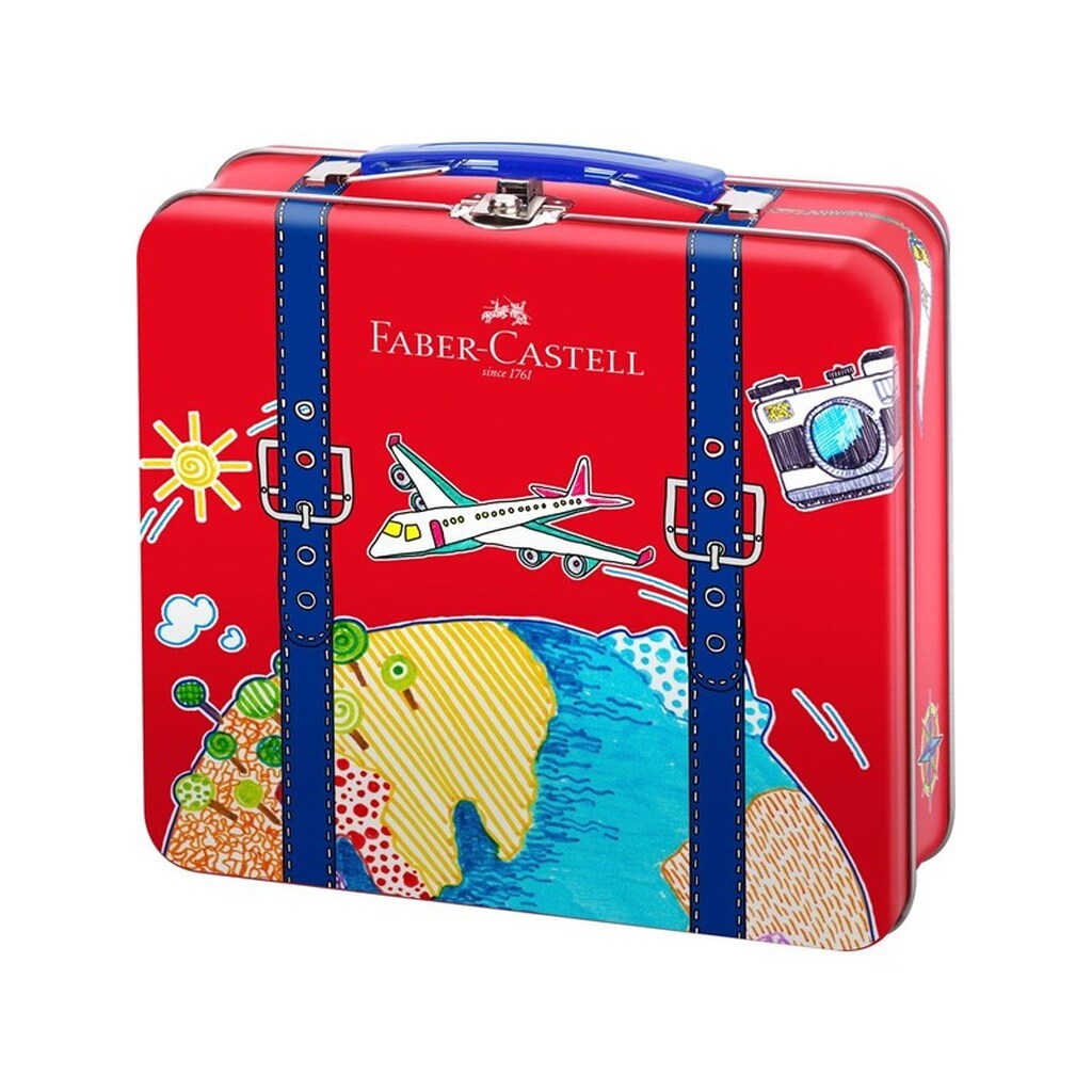 Faber Castell Connector felt tip pen suitcase