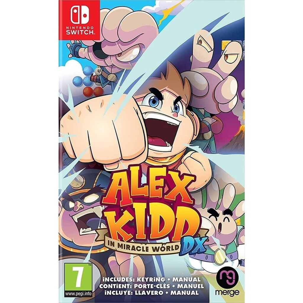 Alex Kidd in Miracle World DX (Code in a Box) - Nintendo Switch - Platformer