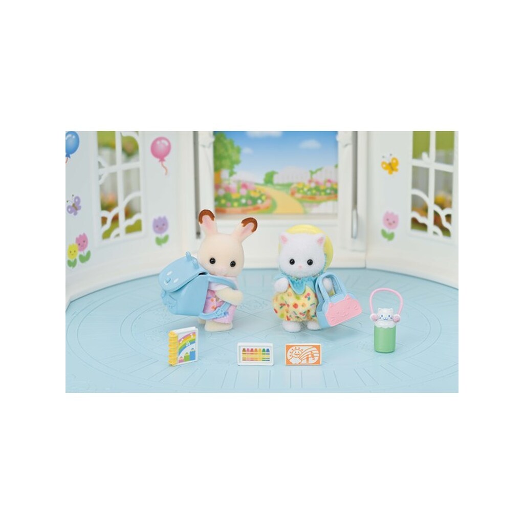 Sylvanian Families Vuggestue-venner - Walk Along Duo