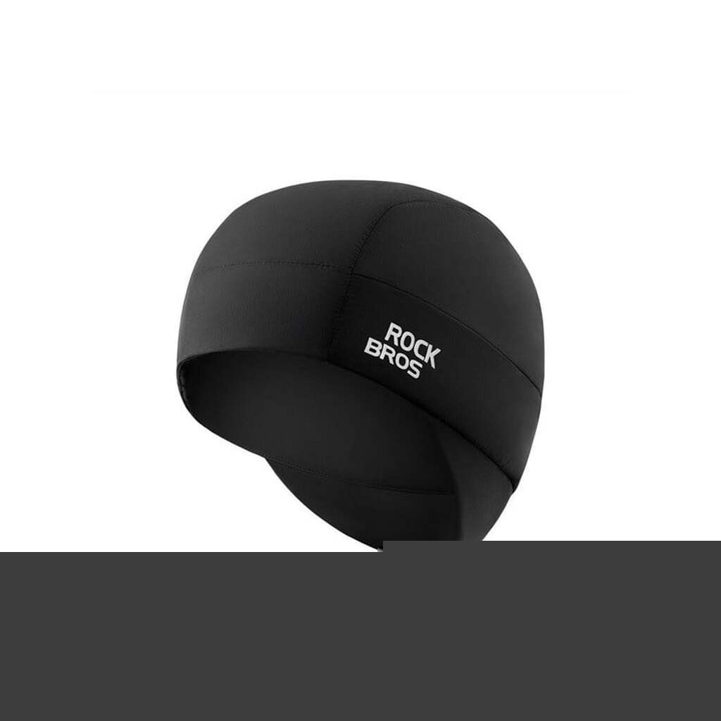Rockbros M015 Winter Reversible Cycling Cap Size 54-61 cm - Black