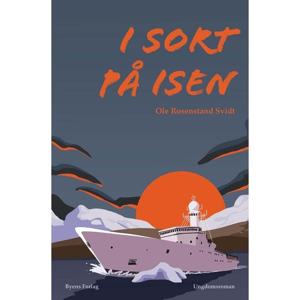 I sort på isen - Ungdomsbog - Hæftet