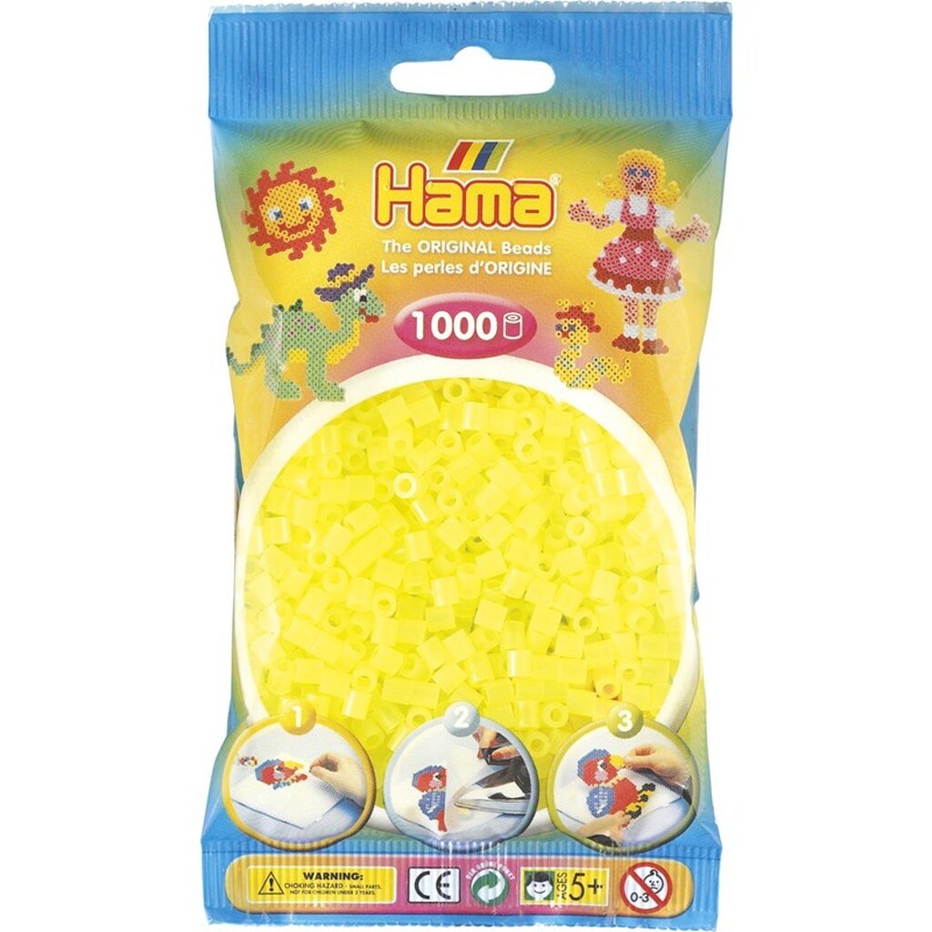 Hama Ironing beads-yellow Neon 1000 pcs
