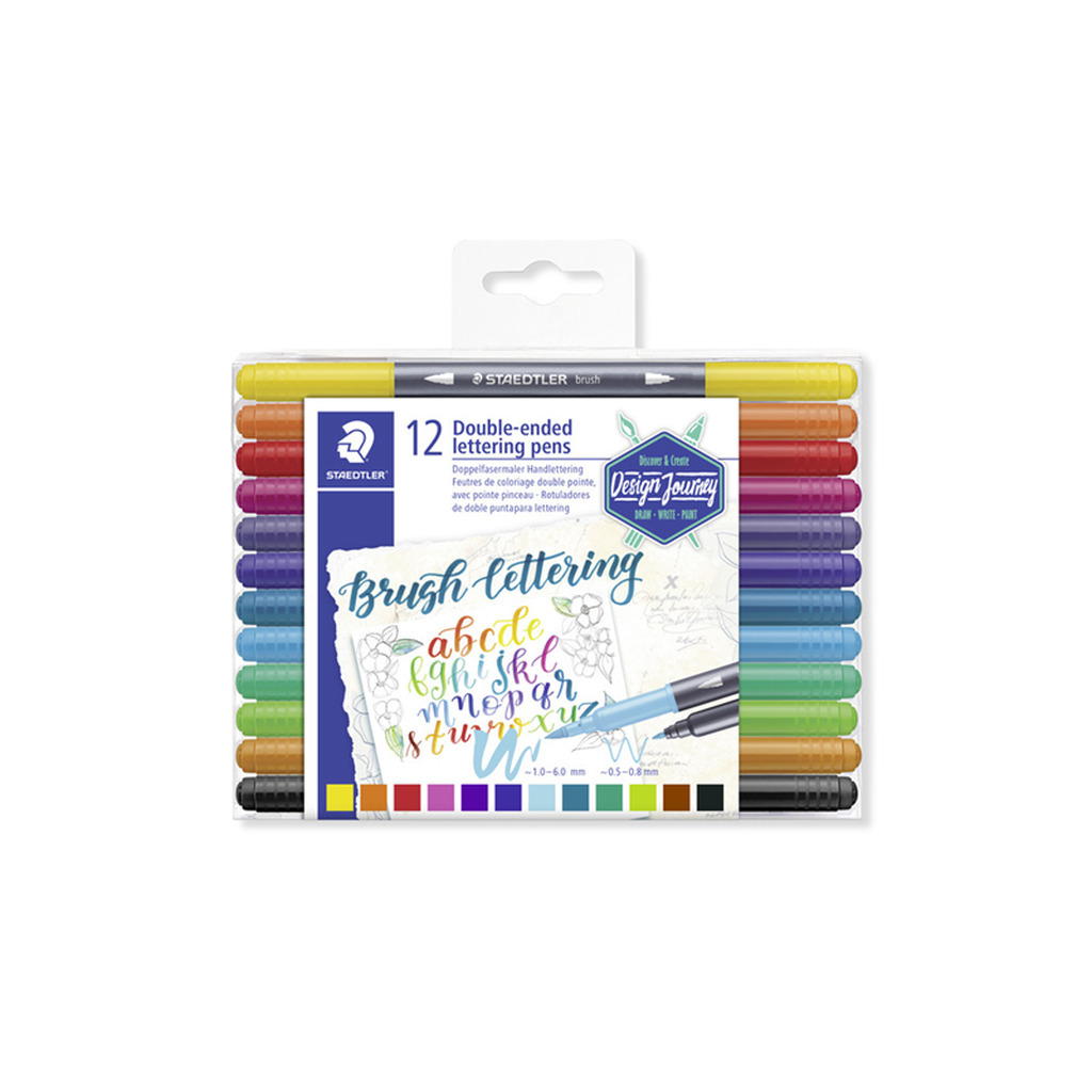 Staedtler STAEDTLER Duo Pen, 12 stk. ass