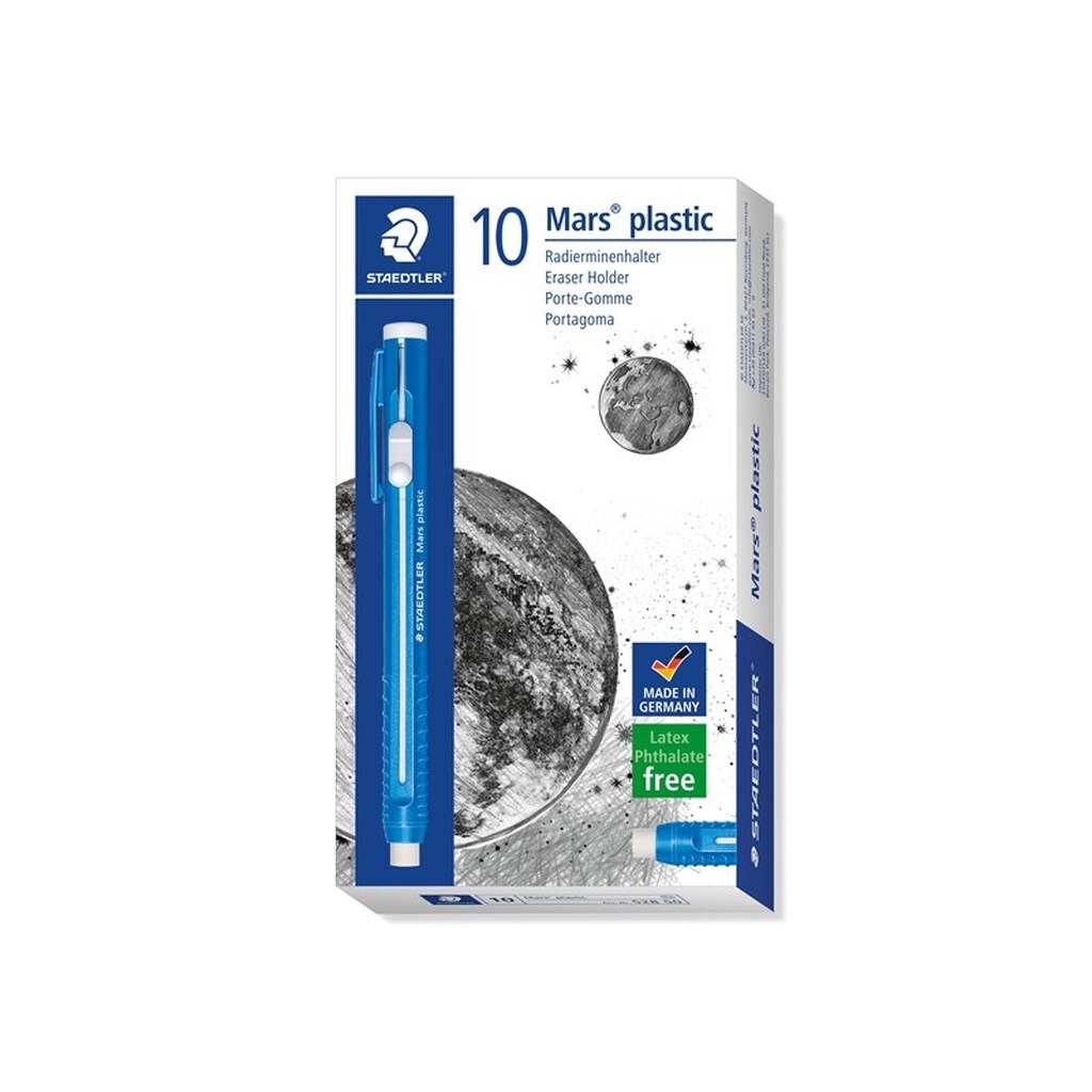 Staedtler MARS PLASTIC RADER PENCIL, ÆSKE 10 STK