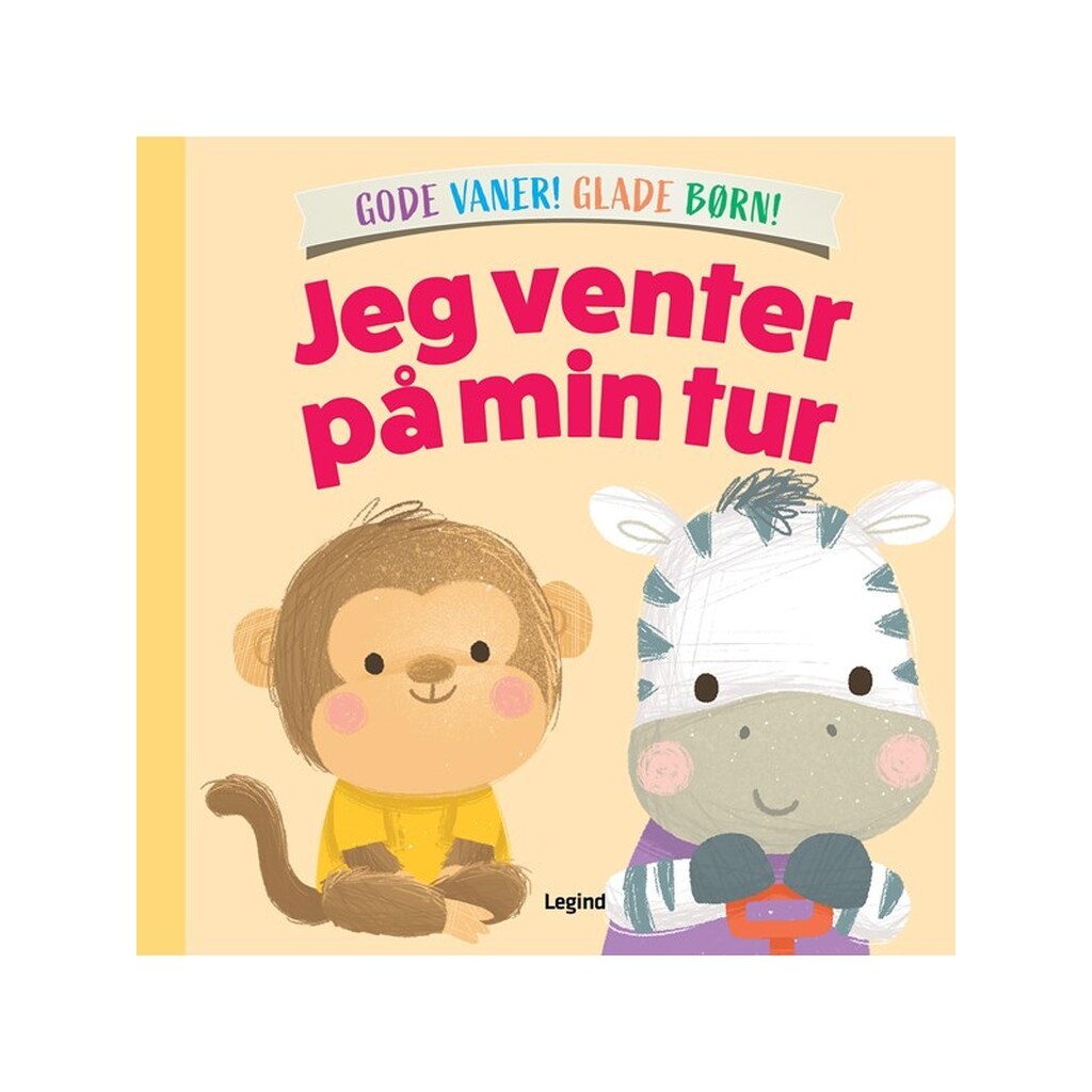 Jeg venter på min tur - Børnebog - Papbog